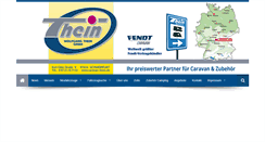 Desktop Screenshot of caravan-thein.de
